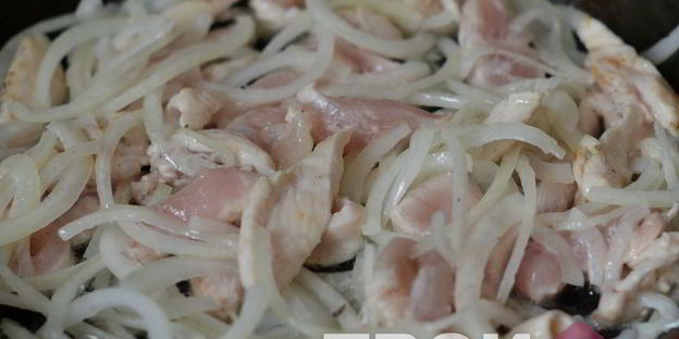 бефстроганов из курицы