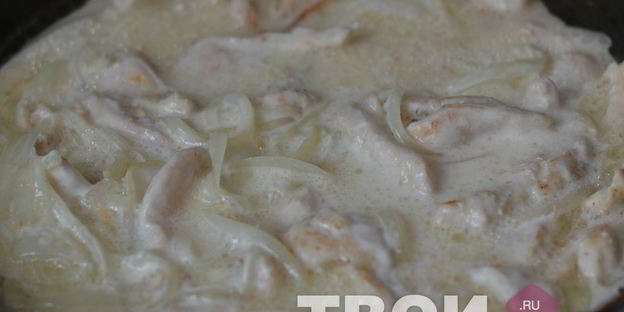 бефстроганов из курицы