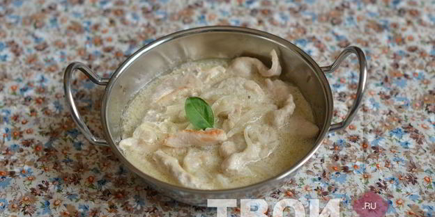 бефстроганов из курицы