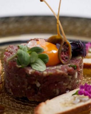 Бифштекс из говядины по-татарски