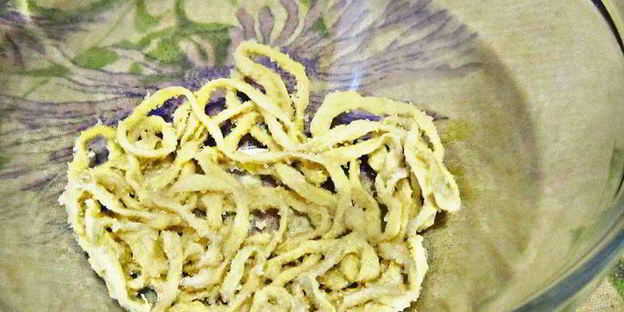 домашние куриные колбаски с сыром джюгас