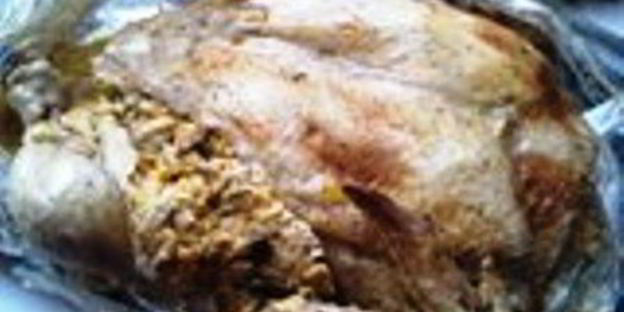 фаршированная курица