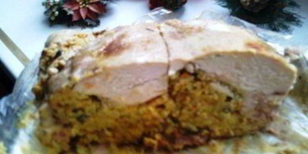 фаршированная курица