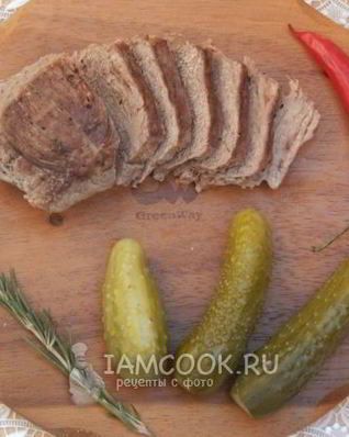 Говядина на пару в мультиварке