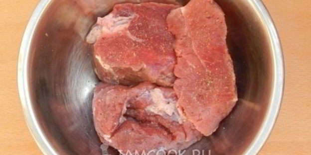 говядина на пару в мультиварке