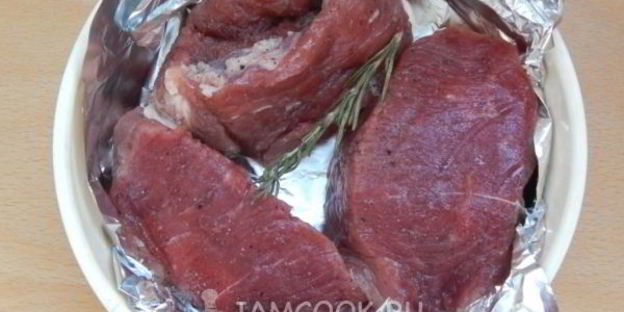 говядина на пару в мультиварке