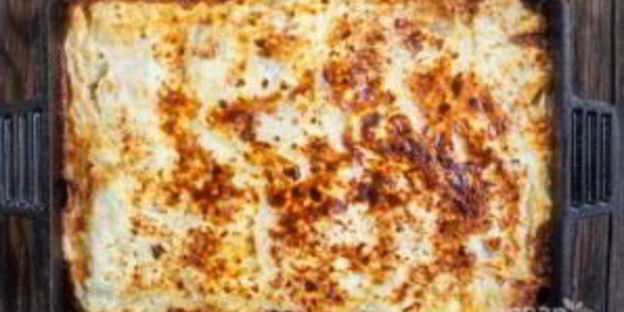 говядина с картофелем и баклажанами