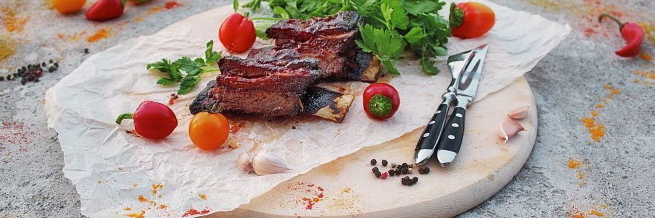 Говяжьи ребрышки в духовке