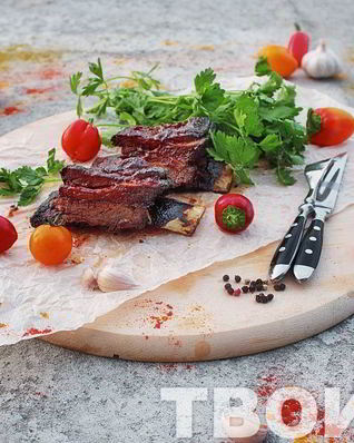 Говяжьи ребрышки в духовке