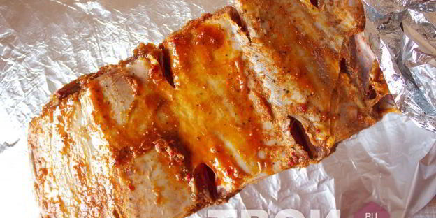 говяжьи ребрышки в духовке