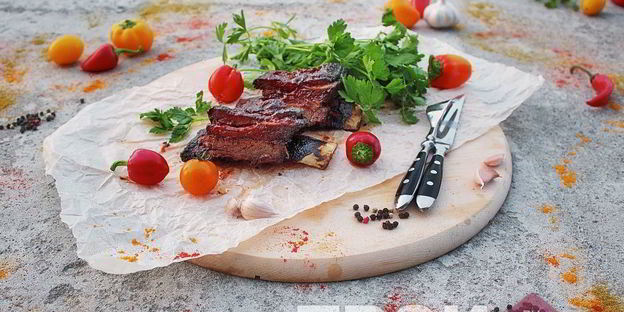 говяжьи ребрышки в духовке