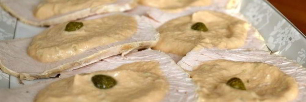 Индейка под тунцовым соусом