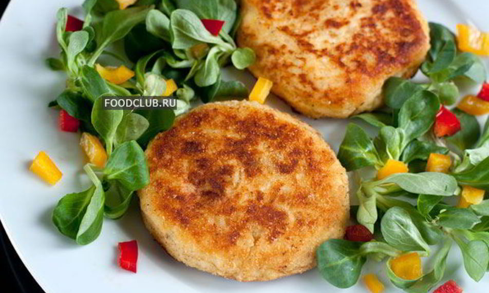Рецепт картофельных биточков с сыром