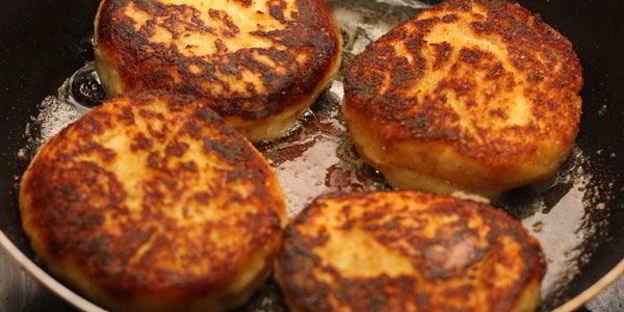 картофельные биточки с сыром