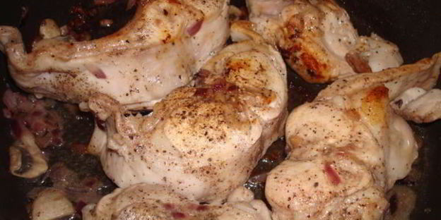 кролик по-нормандски