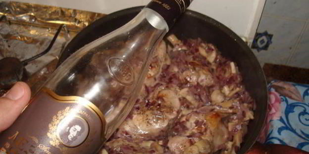 кролик по-нормандски