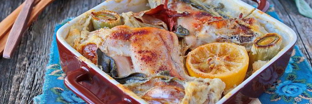 Кролик в духовке