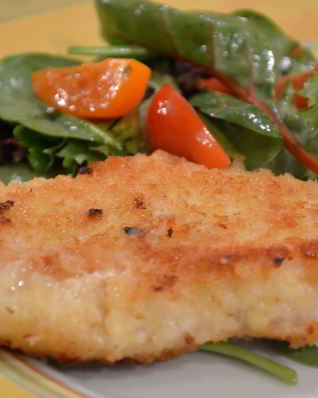 Куриная грудка в сухарях панко