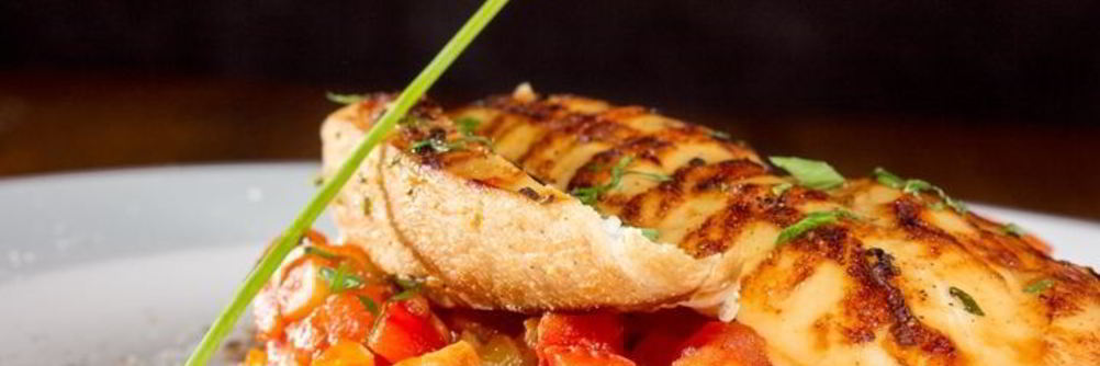 Куриное филе с рататуем