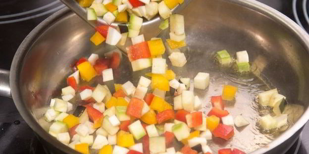 куриное филе с рататуем