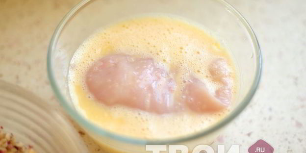 куриные грудки в арахисовой панировке