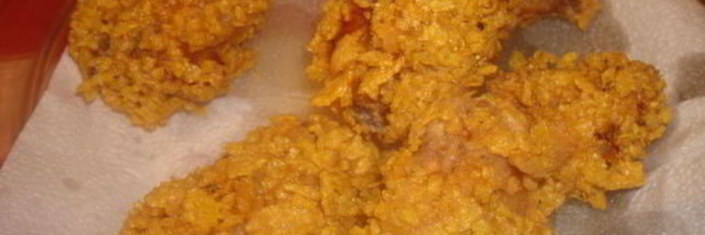 Куриные крылышки во фритюре