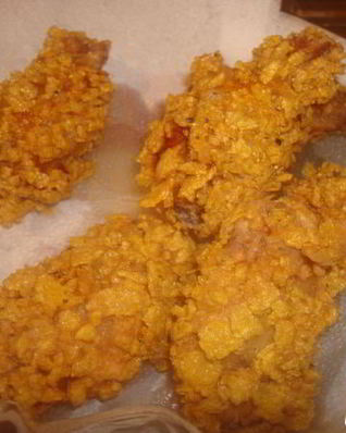 Куриные крылышки во фритюре