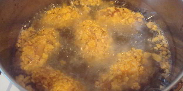 куриные крылышки во фритюре