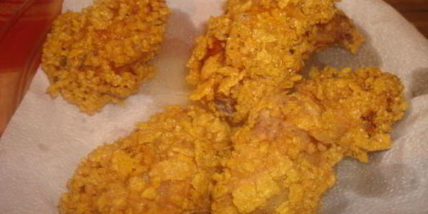 куриные крылышки во фритюре