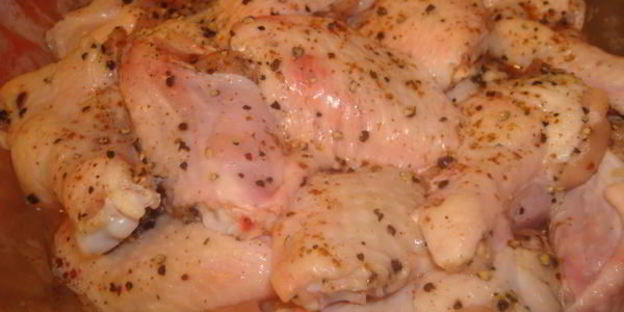 куриные крылышки во фритюре