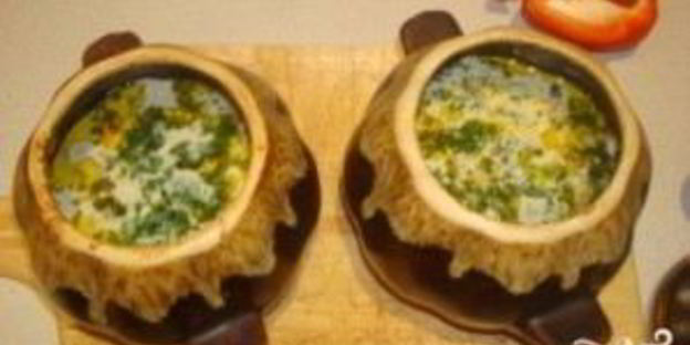 куриные желудки в горшочках