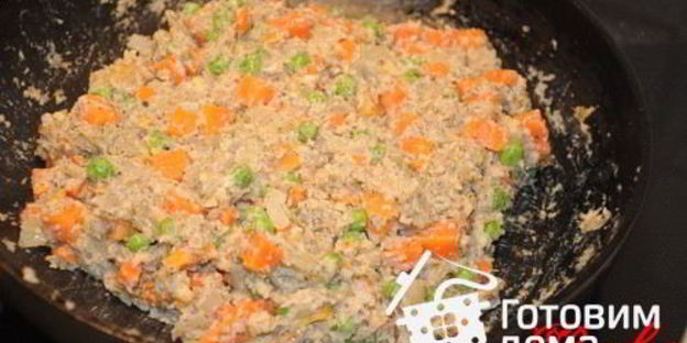 курица, фаршированная овощами