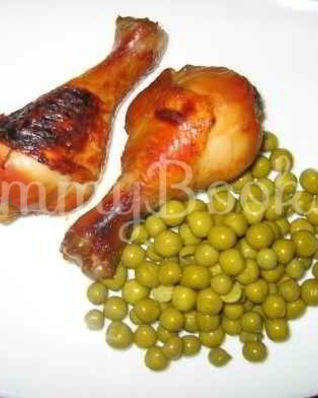 Курица маринованная в соевом соусе