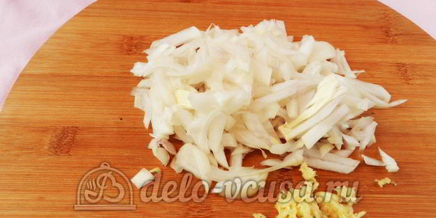 курица с фасолью