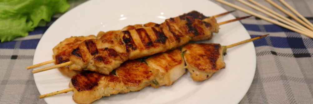 Курица якитори