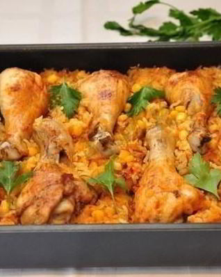 Ленивые куриные ножки