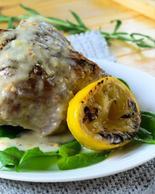 Молочная свинина с розмарином