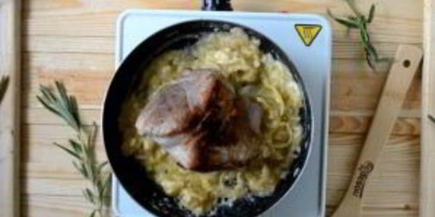 молочная свинина с розмарином