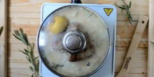 молочная свинина с розмарином