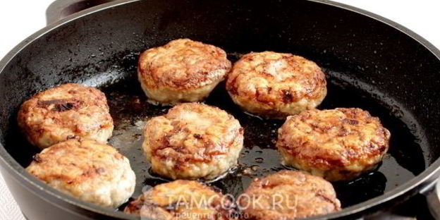 мясные биточки из фарша