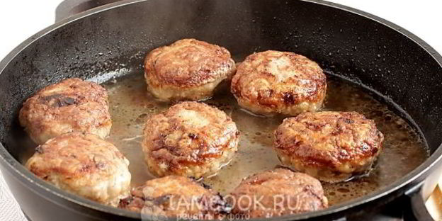 мясные биточки из фарша