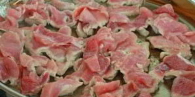 мясо с грибами с сливочном соусе