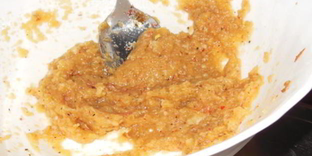 мясо в яблочном маринаде