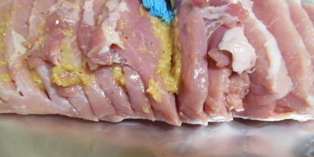 мясо в яблочном маринаде