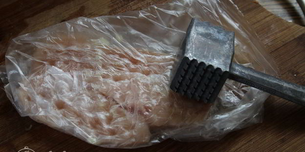 отбивная из куриного филе