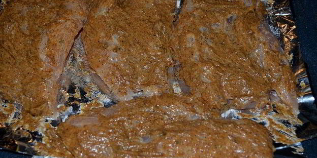 пряные куриные грудки в майонезе