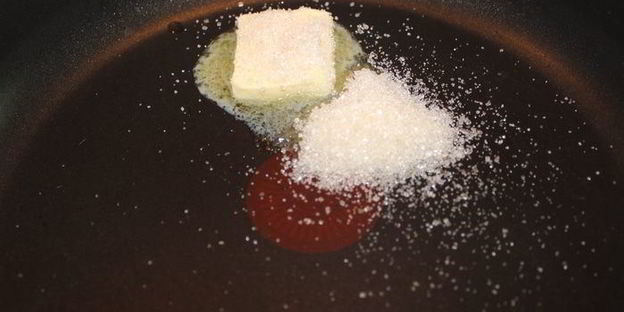 пьяная утка с карамелизованными яблоками