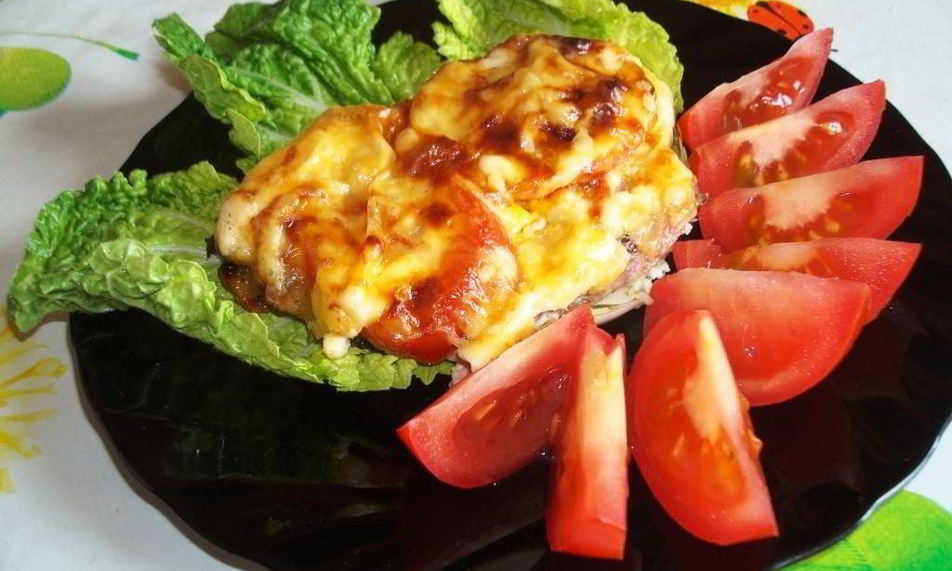 Рецепт свинины в духовке с сыром