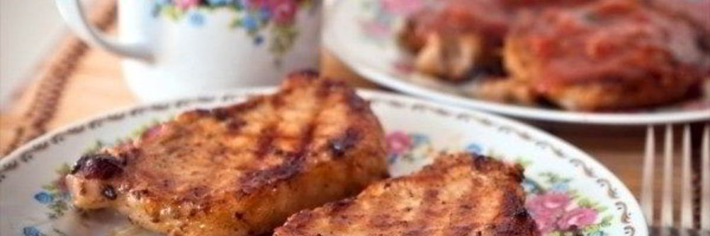 Свинина в сливовом соусе