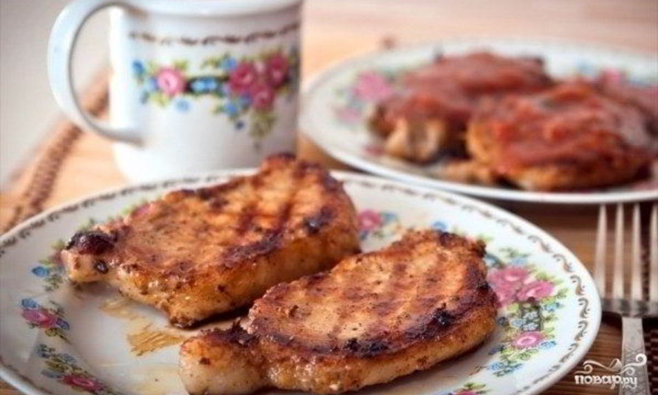 Рецепт свинины в сливовом соусе